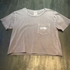 Victoria’s Secret PINK cropped t shirt